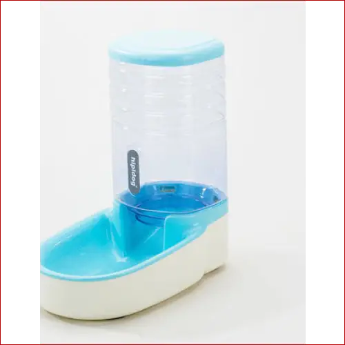 Pet dog automatic feeder drinking fountain - Blue / Feeder -