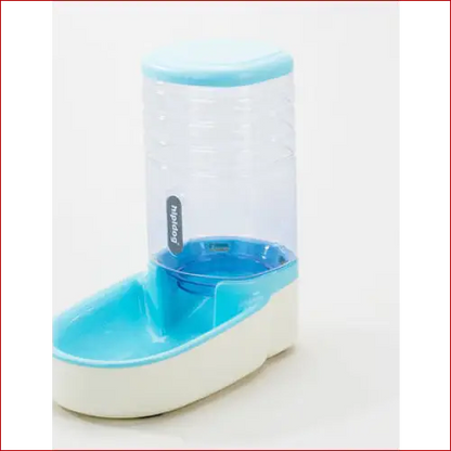 Automatic Pet Feeder and Drinking Fountain. Pet Feeding. - Happy Pets