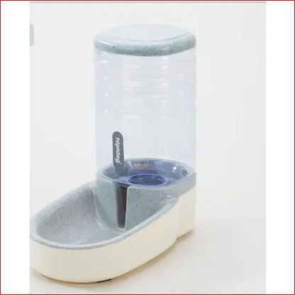 Automatic Pet Feeder and Drinking Fountain. Pet Feeding. - Happy Pets