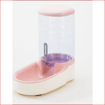 Automatic Pet Feeder and Drinking Fountain. Pet Feeding. - Happy Pets