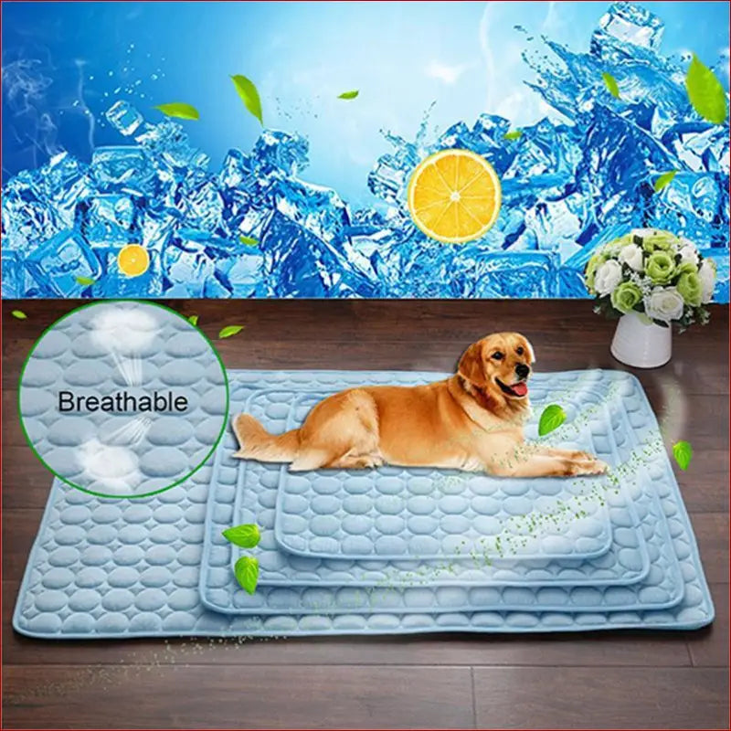 Pet dog cat ice pad for cooling in summer - pet accesories