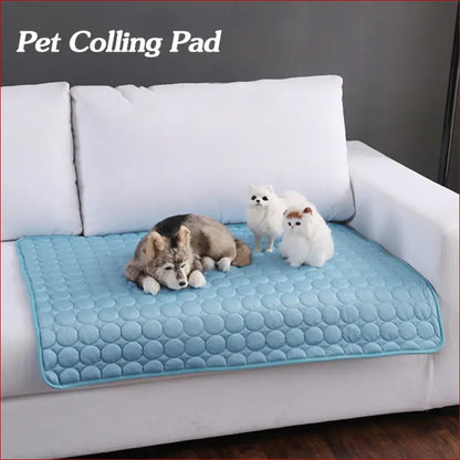 Cooling Ice Pad for Dogs and Cats: Summer Comfort Solution. - Happy Pets