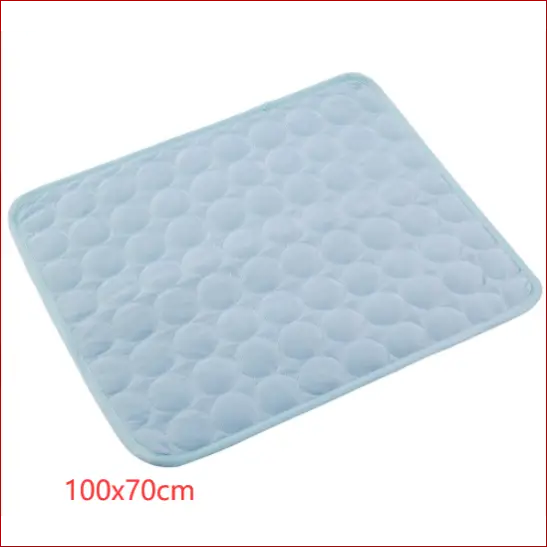 Pet dog cat ice pad for cooling in summer - Light blue /