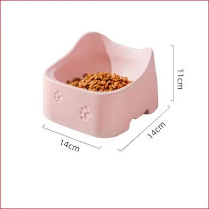 Premium Quality Ceramic Pet Bowl – Durable and Stylish Feeding Solution. - Happy Pets