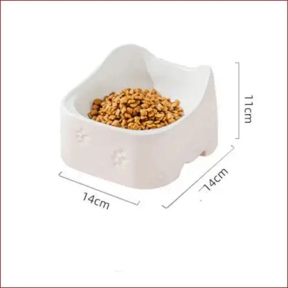 Premium Quality Ceramic Pet Bowl – Durable and Stylish Feeding Solution. - Happy Pets