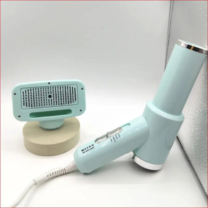 2-in-1 Pet Hair Dryer and Grooming Comb for Cats and Dogs. - Happy Pets