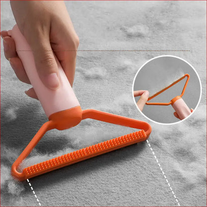 Double-Sided Pet Hair Remover & Comb – For Sofa, Clothes, Pets, and Lint Cleaning. - Happy Pets