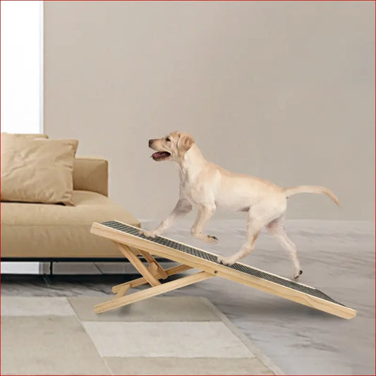 Pet Ramp Ladder – Adjustable Angle for Dogs and Cats. - Happy Pets