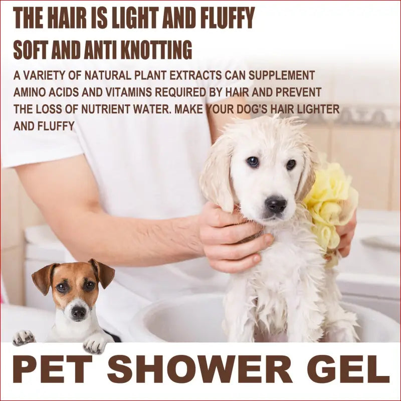 Pet shampoo shower gel deodorant - 30ml - pet accesories