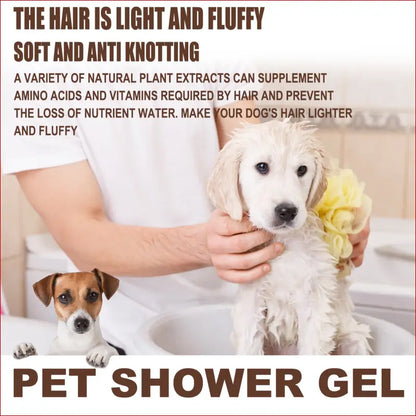 Pet Shampoo & Shower Gel Deodorant – Fresh and Clean for Your Pet. - Happy Pets