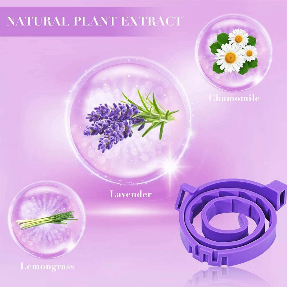 Pet Soothing Calming Collar for Dogs and Cats – Natural Anxiety Relief natural plant extract