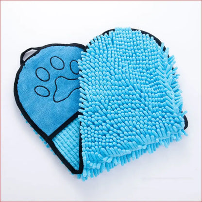 Super Absorbent Microfiber Pet Towels - Quick-Drying Wipes. - Happy Pets