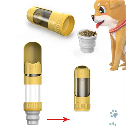 Portable Dog Travel Cup for On-the-Go Hydration description