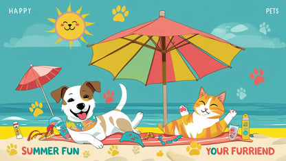 Summer Fun Gift Card – Treat Your Pet to Joyful Days! - Happy Pets