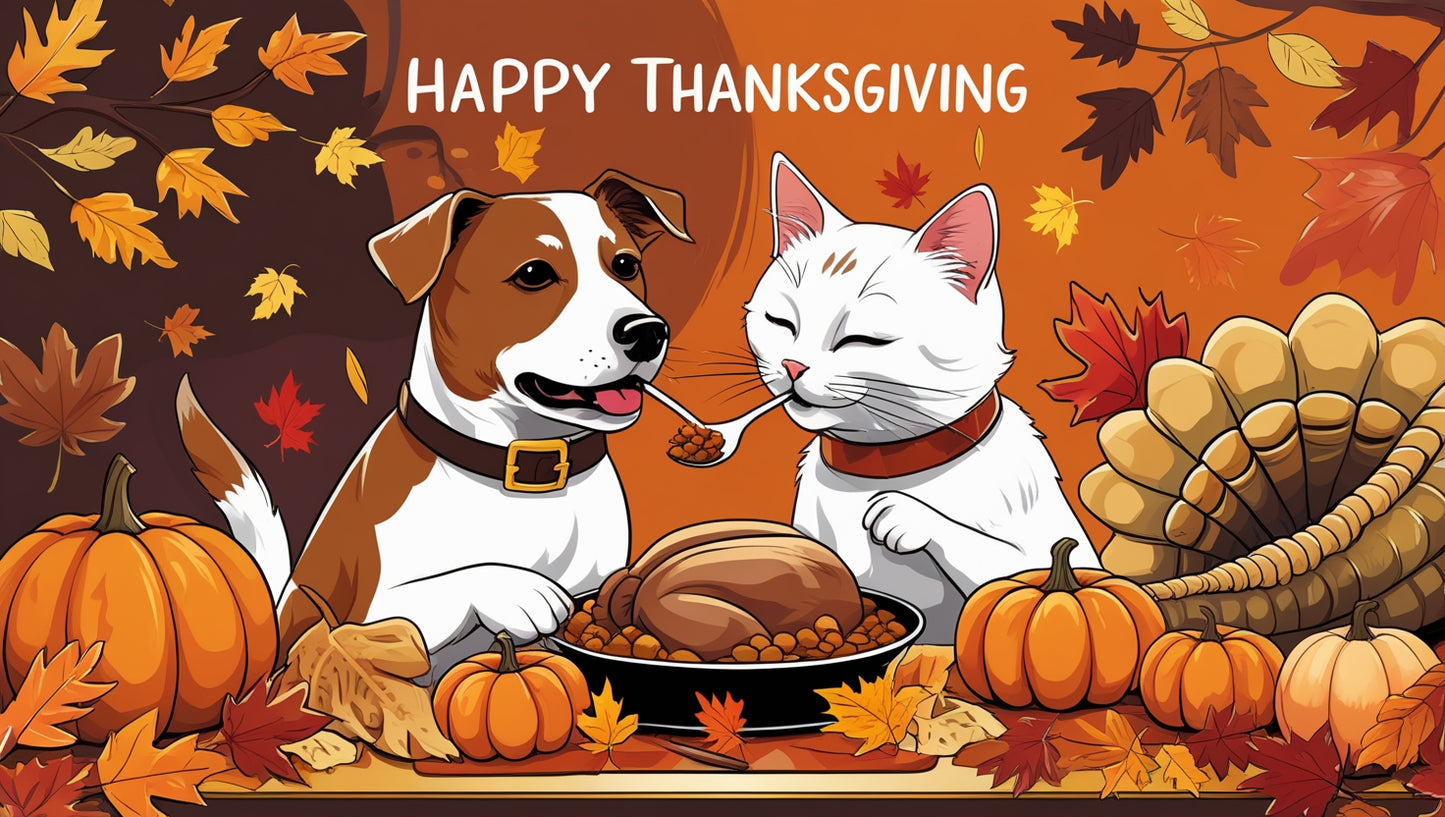 Thanksgiving Gift Card – Celebrate with Your Pet! - Happy Pets