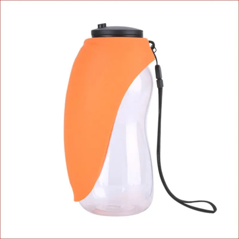 Water bottle to go out with pets/pet accessories - Orange -