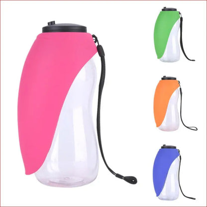 Portable Water Bottle for Pets – Travel-Friendly Pet Accessory. - Happy Pets